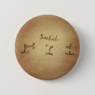 Magic Seal Engel Sachiel Bescherming Magic Charms Ronde Button 5,7 Cm