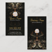 Magic Shell Fractal Visitekaartje (Voorkant / Achterkant)