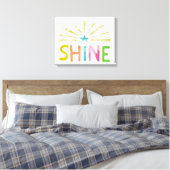 Magic Shine Canvas Afdruk (Insitu (Slaapkamer))