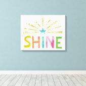 Magic Shine Canvas Afdruk (Insitu (Houten vloer))