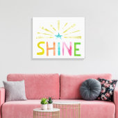 Magic Shine Canvas Afdruk (Insitu (Woonkamer))