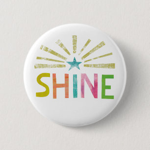 Magic Shine Ronde Button 5,7 Cm