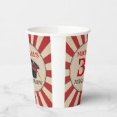 Magic Show Circus Verjaardagsfeestje Papieren beke Bekers (Links)