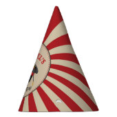 Magic Show Circus Verjaardagsfeestje pet Feesthoedjes (Rechts)