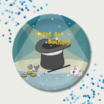 Magic Show Happy 8th Verjaardag Kinder Feest Papieren Bordje<br><div class="desc">Magic Show Happy 8th Birthday Kinder Party Paper Borden 🖹 Insert jouw tekst bewerken elementkleur 📧 informeren naar een aangepast ontwerp beatecisse@kbmd3signs.com🌐Bezoek voor tips en ideeën over kleur,  kunst en decor,  www.KBMD3signs.com</div>