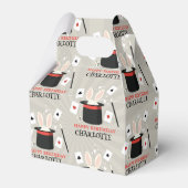 Magic Show Magician Kids Verjaardag Custom Naam Bedankdoosjes (Voorkant Zijde)