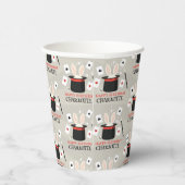 Magic Show Magician Kids Verjaardag Custom Naam Papieren Bekers (Rechts)