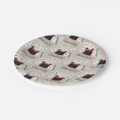 Magic Show Magician Kids Verjaardag Custom Naam Papieren Bordje (Gekanteld)