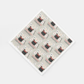 Magic Show Magician Kids Verjaardag Custom Naam Servet (Hoek)