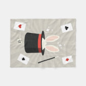 Magic Show Magician Kinder Fleece Deken (Voorkant (Horizontaal))