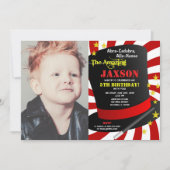 Magic show Party verjaardagsfeestje goochelaar fot Kaart (Voorkant)