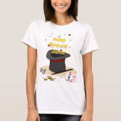 Magic Show Verjaardag Thema Party Parent T-shirt (Voorkant)