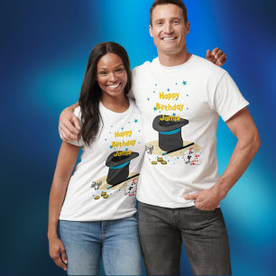 Magic Show Verjaardag Thema Party Parent T-shirt