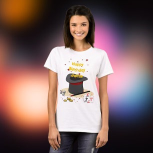 Magic Show Verjaardag Thema Party Parent T-shirt