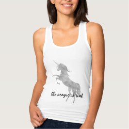 Magic Silver Unicorn Tanktop
