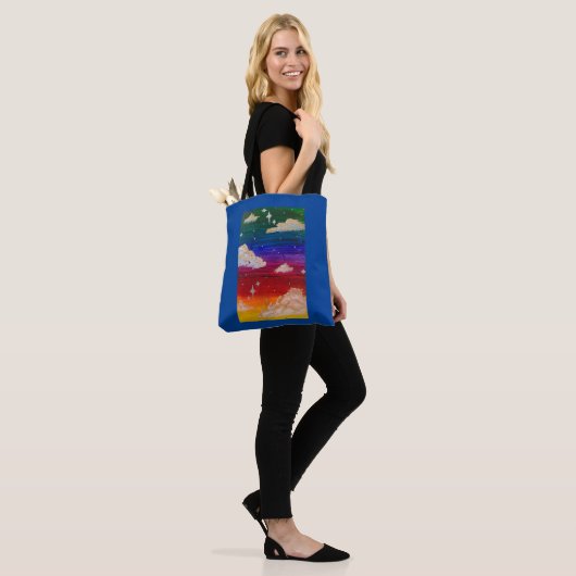 Magic Sky-Tas Tote Bag (Op model)