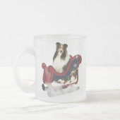 Magic Sleigh Sheltie Matglas Koffiemok (Links)
