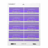 Magic Sparkle U Pick Kleur Natuurlijk Product Etiket (Full Sheet)