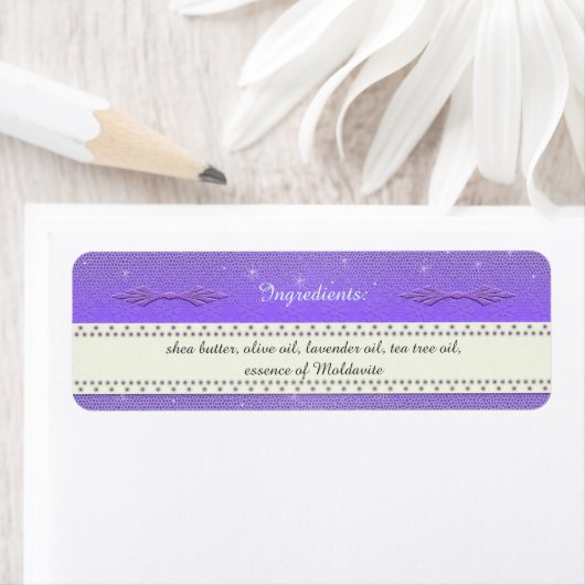 Magic Sparkle U Pick Kleur Natuurlijke Ingrediënte Etiket (Insitu)