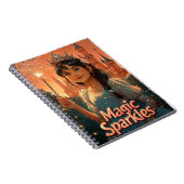 Magic Sparkles Princess Journal - Leuk Notitieboek (Rechterzijde)
