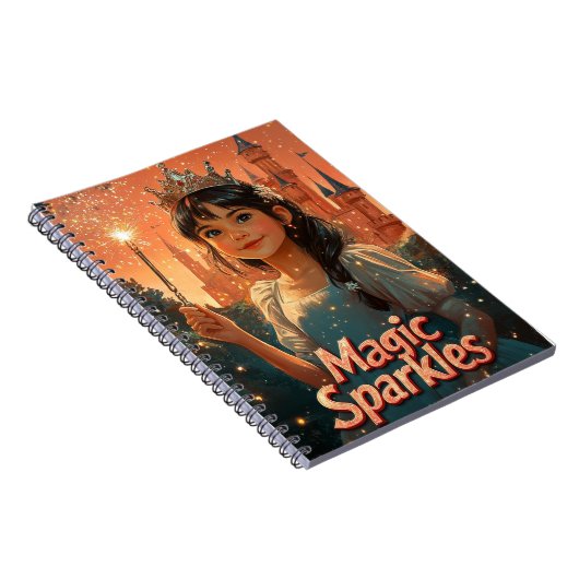 Magic Sparkles Princess Journal - Leuk Notitieboek (Rechterzijde)