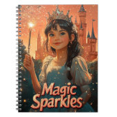 Magic Sparkles Princess Journal - Leuk Notitieboek (Voorkant)