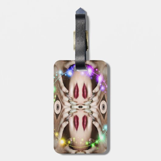 Magic Spell Bagagelabel (Achterkant verticaal)