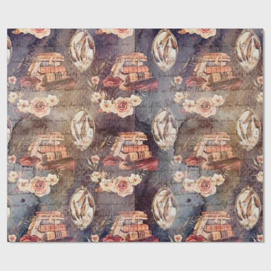  Magic Spell Books Cadeaupapier (Vlak)