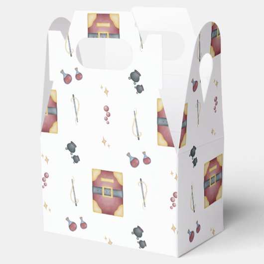 Magic Spell Books Witchcraft Kids Birthday Bedankdoosjes (Geopend)