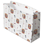 Magic Spell Books Witchcraft Kids Birthday Groot Cadeauzakje (Achterkant Gekanteld)