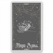 Magic Spell Tarot Sticker (Voorkant)