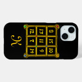 MAGIC SQUARE 33 MONOGRAM Black Case-Mate iPhone Case (Achterkant (horizontaal))