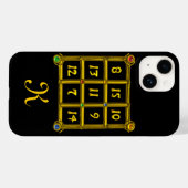 MAGIC SQUARE 33 MONOGRAM Black Case-Mate iPhone Case (Achterkant (horizontaal))