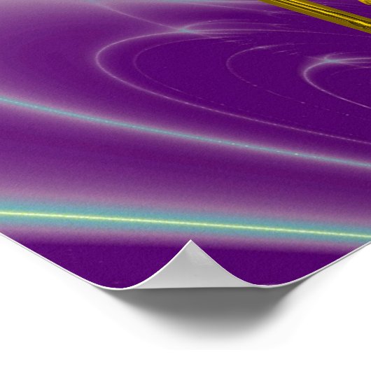 MAGIC SQUARE 33, Paars blauw Poster (Hoek)