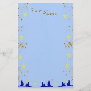 Magic Stars Stationery Briefpapier