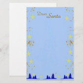 Magic Stars Stationery Briefpapier (Voorkant / Achterkant)