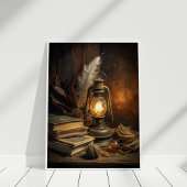 Magic Study Wall Art -  kaarslicht magie Poster