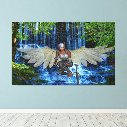 Magic Sword Canvas Afdruk (Insitu (Houten vloer))