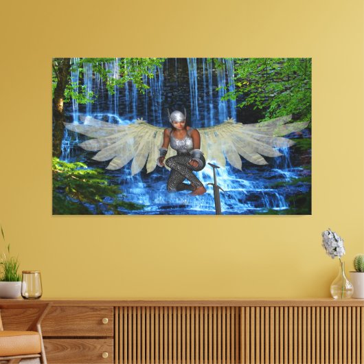 Magic Sword Canvas Afdruk (Insitu (Woonkamer))