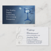 Magic Symphony Visitekaartje (Voorkant / Achterkant)