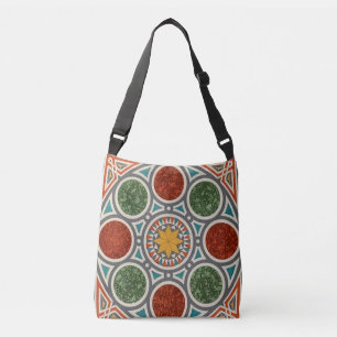 Magic Tapijt Arabisch geometrisch patroon Crossbody Tas