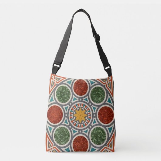 Magic Tapijt Arabisch geometrisch patroon Crossbody Tas (Voorkant)