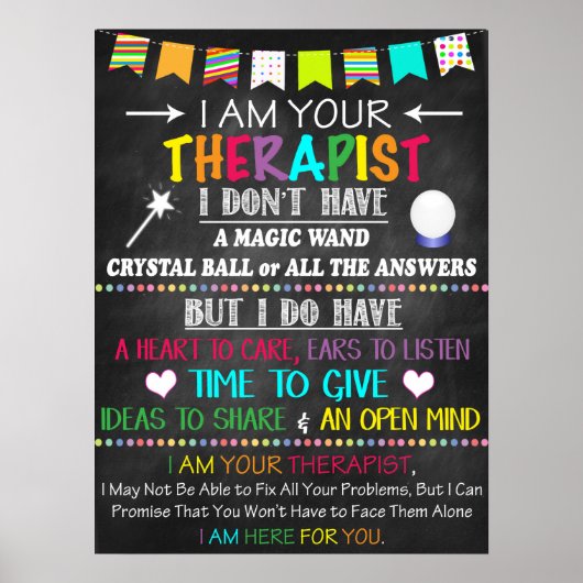 Magic Therapist Kantoor Decor Poster (Voorkant)