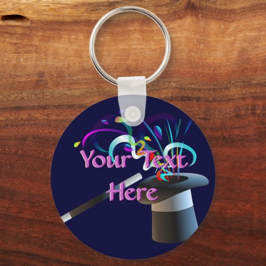 Magic Top Hat Sleutelhanger (Voorkant)