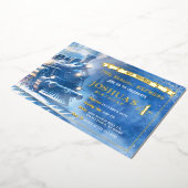 Magic Train Verjaardag uitnodiging (Gedraaid)