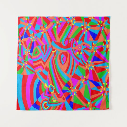 Magic Trance 2 Tapestry Wandkleed (Voorkant (horizontaal))