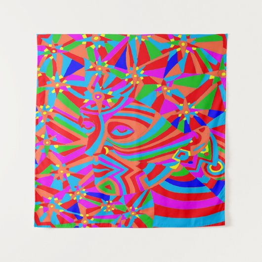 Magic Trance 2 Tapestry Wandkleed (Voorkant)