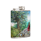 MAGIC TREE / Dawn in Green Wood and Lady in Red Heupfles (Rechts)