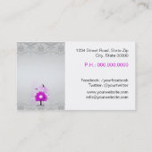 Magic tree of love visitekaartje (Achterkant)