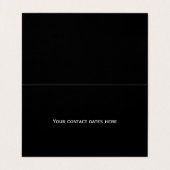 Magic Triple Moon - Spirit Flower of life 1 Busine Visitekaartje (Binnenkant ongevouwen)